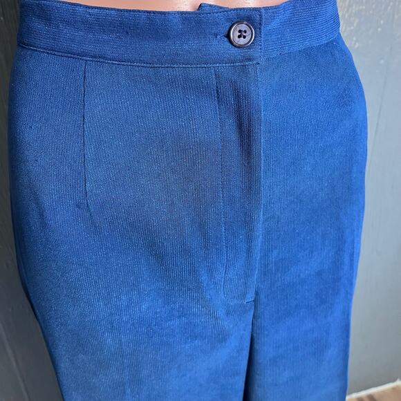 Draper’s & Damon’s Petites Dress Pants Blue 16P Soft Comfort Career Work Office - Picture 2 of 6